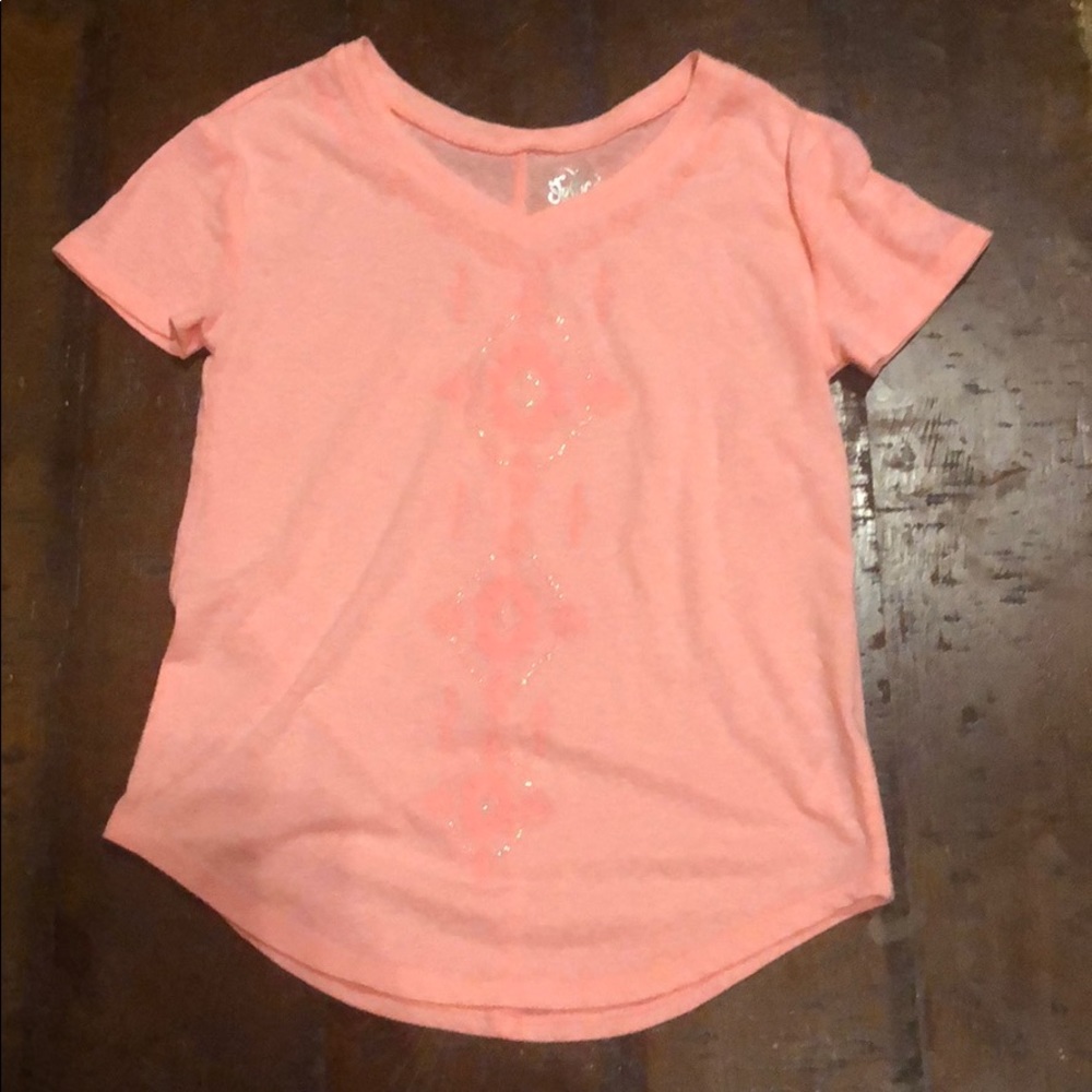 Girls 10 Shirt with front detail. NWOT